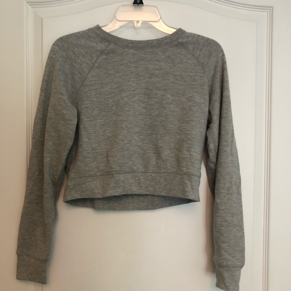 Cropped sweatshirt
